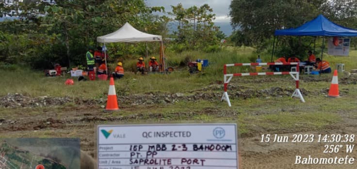 Soil Investigation for Stone Column Preparation – Vale Bahodopi 1